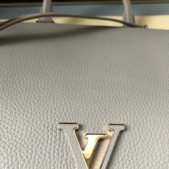 SoldLouis Vuitton Taurillon Volta Galet Handle Bag - Picture 4 of 8